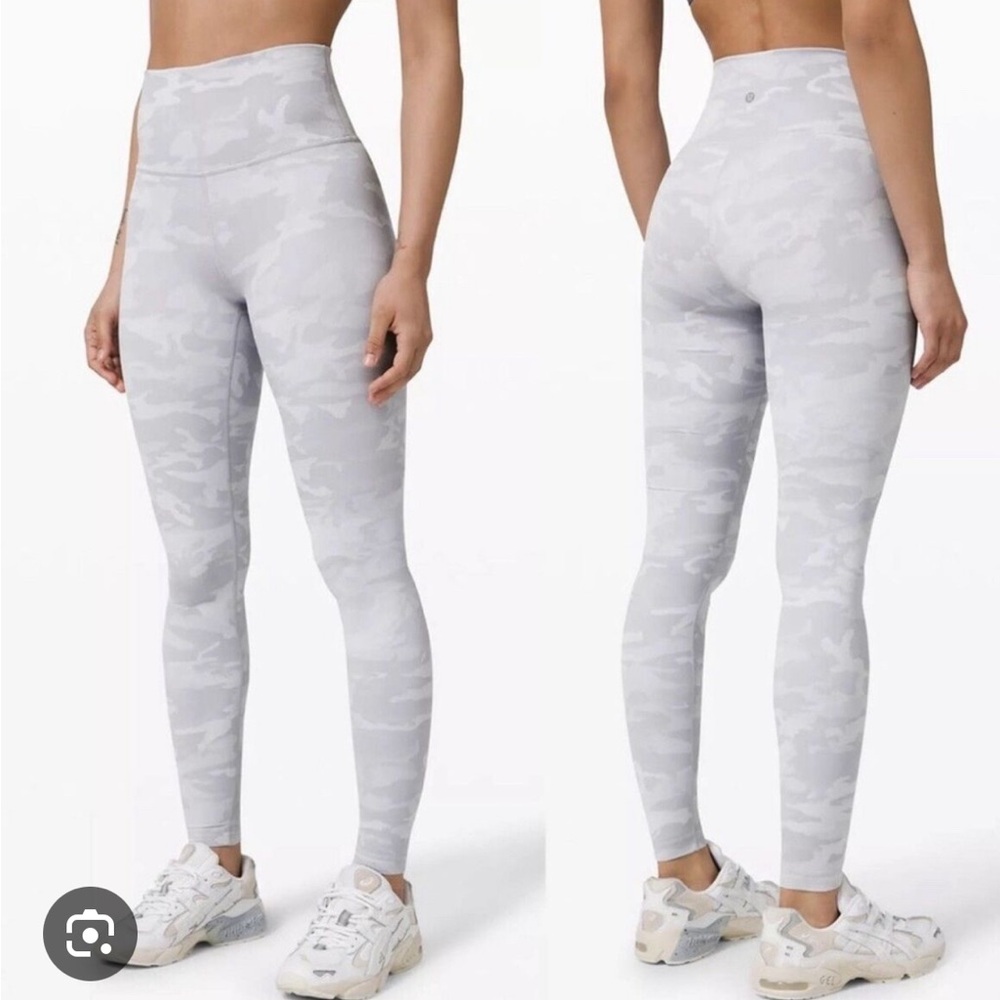 NWOT Lululemon Wunder Under Camo Leggings